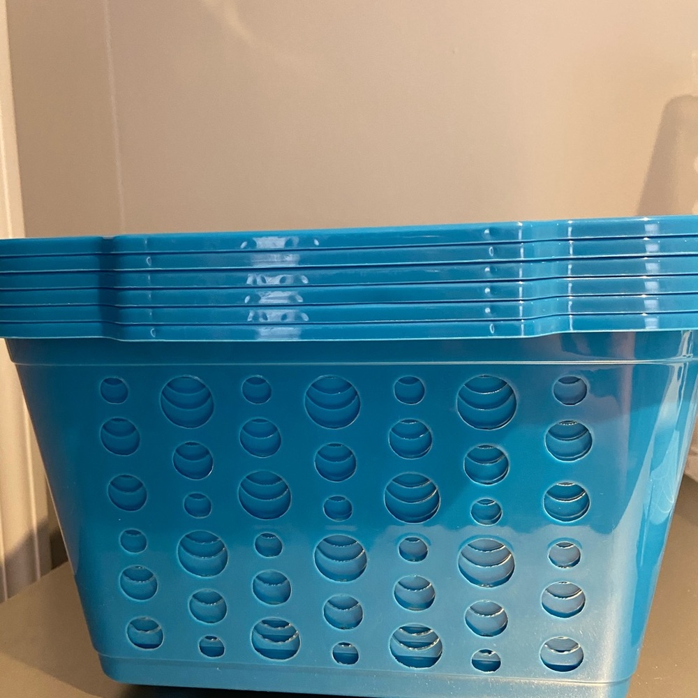 Blue Storage Containers - Picture 3 of 5